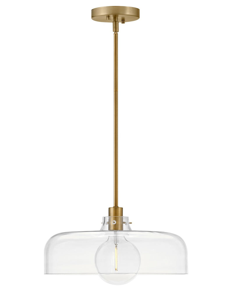 Lark - 83497LCB - LED Pendant - Maisie - Lacquered Brass