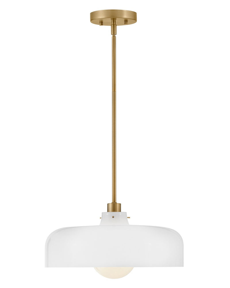 Lark - 83497LCB-CO - LED Pendant - Maisie - Lacquered Brass