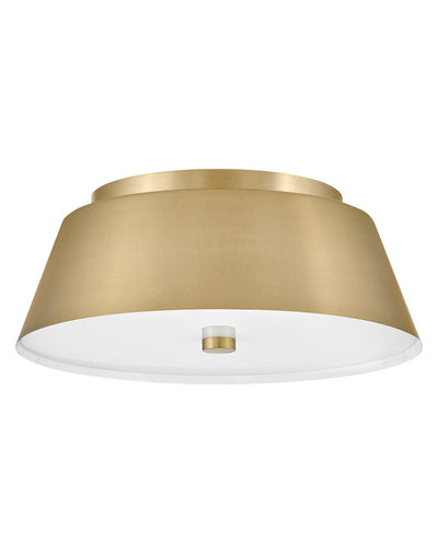 Lark - 83513LCB - LED Flush Mount - Tess - Lacquered Brass