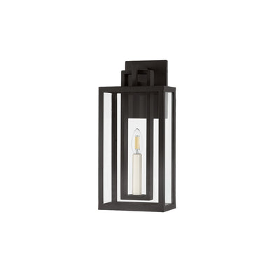 Troy Lighting - B3616-TBK - One Light Exterior Wall Sconce - Amire - Textured Black