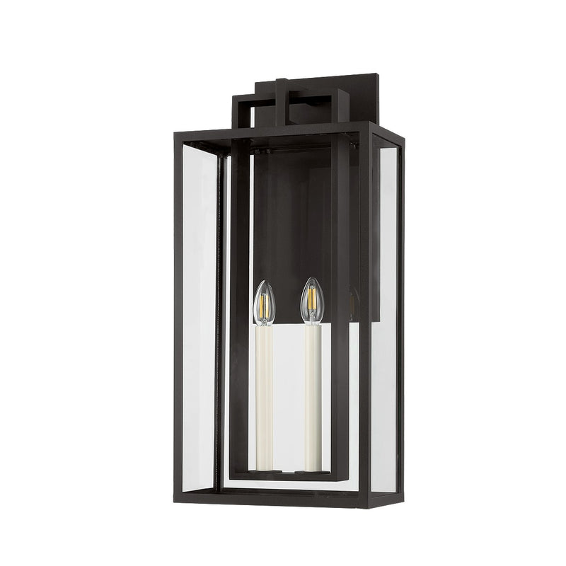 Troy Lighting - B3626-TBK - Two Light Exterior Wall Sconce - Amire - Textured Black