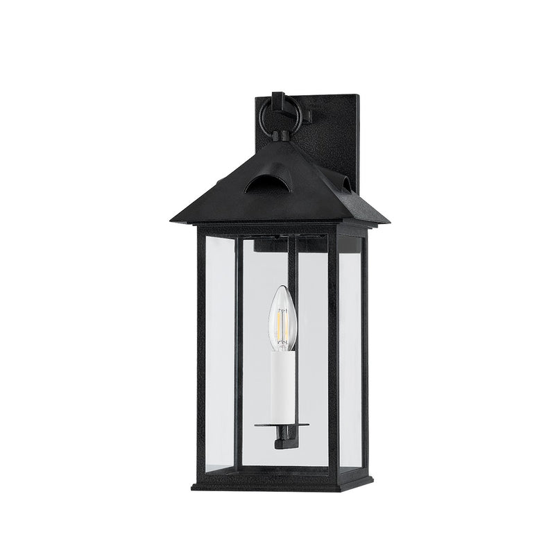 Troy Lighting - B4918-FOR - One Light Exterior Wall Sconce - Corning - Forged Iron