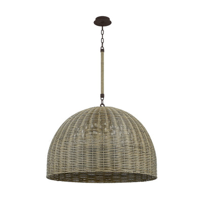 Troy Lighting - F2034-TBZ - Five Light Exterior Pendant - Huxley - Textured Bronze