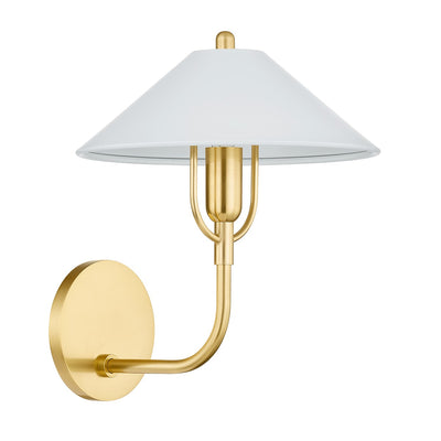 Mitzi - H866101-AGB/SWH - One Light Wall Sconce - Mariel - Aged Brass/Soft White