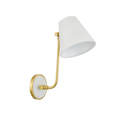 Mitzi - H891101-AGB/SWH - One Light Wall Sconce - Georgann - Aged Brass/Soft White