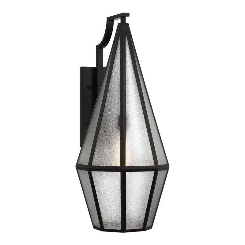 Savoy House - 5-708-BK - One Light Outdoor Wall Lantern - Peninsula - Matte Black