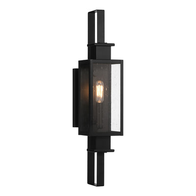 Savoy House - 5-825-BK - One Light Outdoor Wall Lantern - Ascott - Matte Black