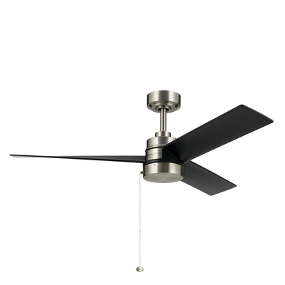 Kichler - 300375NI - 52"Ceiling Fan - Spyn Lite - Brushed Nickel