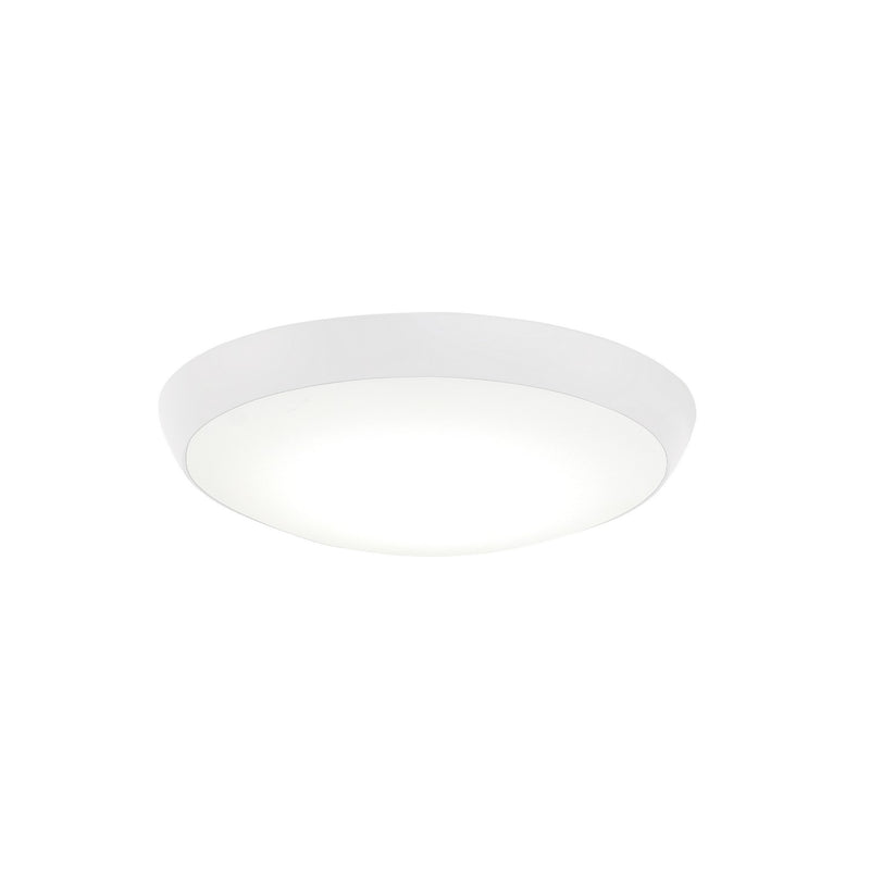 Minka Aire - K9873L-WHF - LED Fan Light Kit - Simple Flush - Flat White