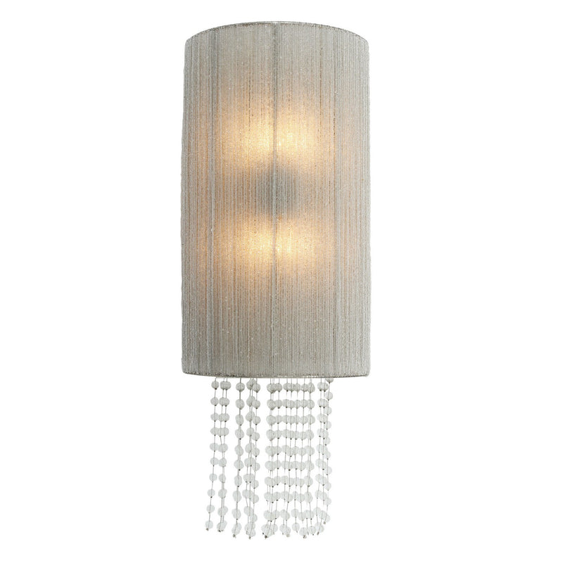 Metropolitan - N1511-613 - Two Light Wall Sconce - Crystal Reign - Nickle