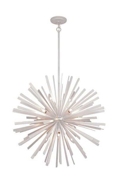 Metropolitan - N1908-792 - 16 Light Pendant - Confluence - Piastra White