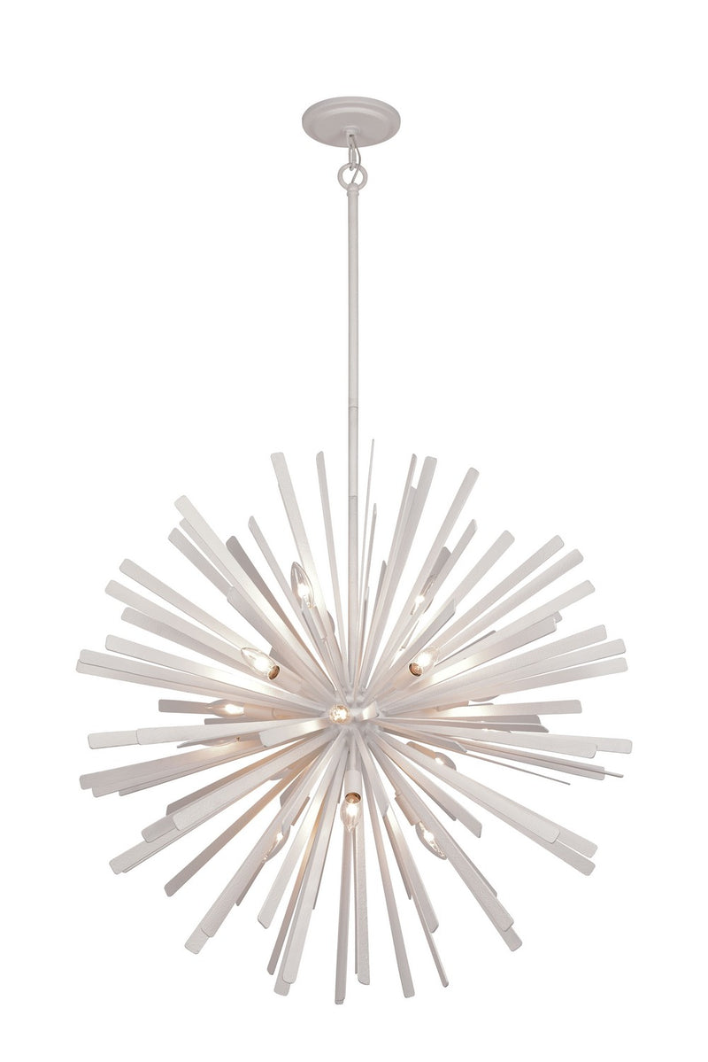 Metropolitan - N1908-792 - 16 Light Pendant - Confluence - Piastra White