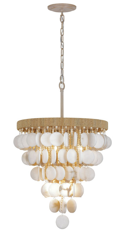 Metropolitan - N1917-759 - Eight Light Pendant - Aurelia'S Cove - Natural White