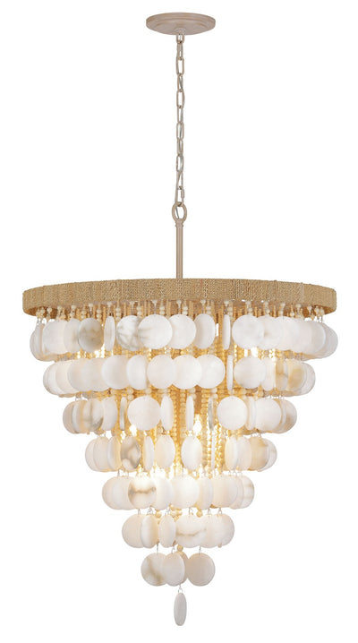Metropolitan - N1918-759 - 12 Light Pendant - Aurelia'S Cove - Natural White