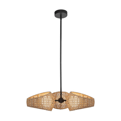 Kuzco Lighting - CH20625-BK/OP - LED Chandelier - Lanai - Black/Opal Glass