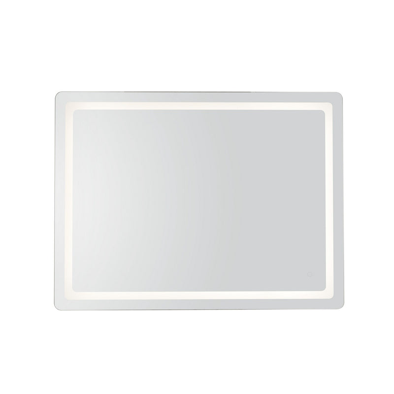 Kuzco Lighting - VM30348-5CCT - LED Vanity Mirror - Seneca - Sandblasted Merc Edge