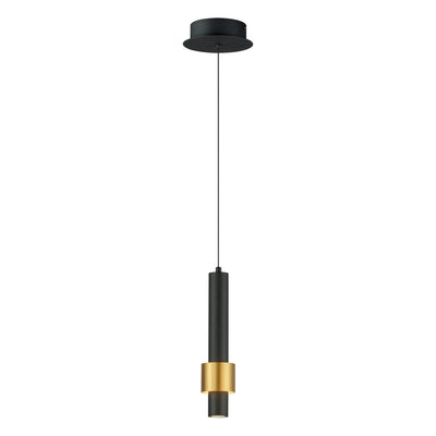 ET2 - E24751-BKGLD - LED Pendant - Reveal - Black / Gold