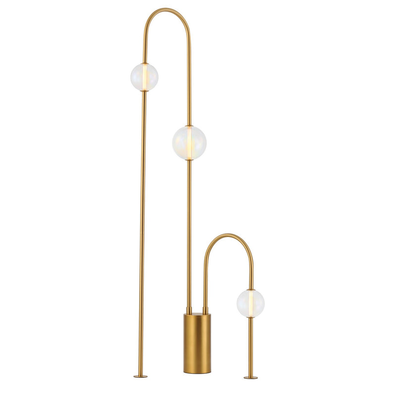 Studio M - SM24929IRNAB - LED Floor Lamp - Dreamer - Natural Aged Brass
