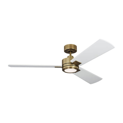 Visual Comfort Fan - 3HASM56HABD - 56"Ceiling Fan - Harris - Hand Rubbed Antique Brass