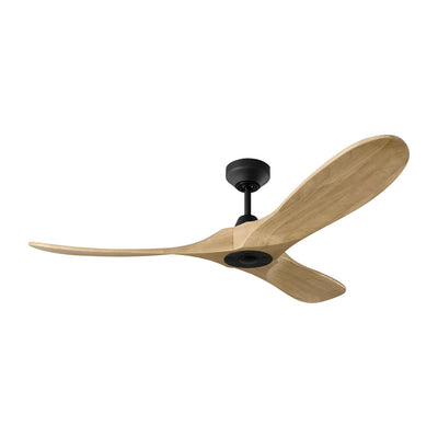 Visual Comfort Fan - 3MAVSM52MBKNH - 52"Ceiling Fan - Maverick - Midnight Black