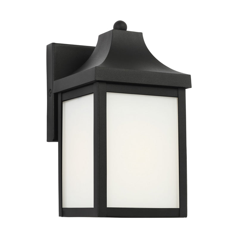 Generation Lighting. - GLO1001TXB - One Light Outdoor Lantern - Saybrook - Textured Black