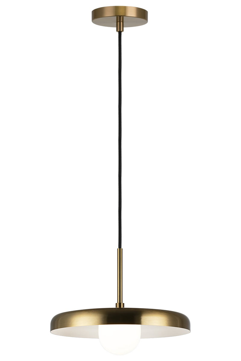 Matteo Lighting - C34411AGOP - LED Pendant - Creston - Aged Gold Brass