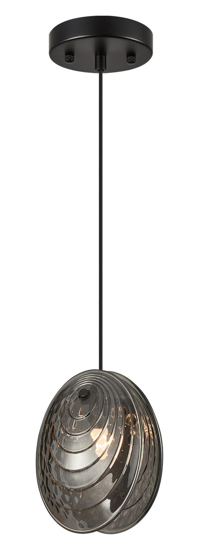 Matteo Lighting - C36611MB - LED Pendant - Shelly - Matte Black
