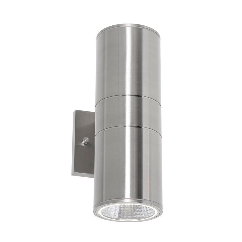 AFX Lighting - EVYW070418LAJMVSN - LED Outdoor Wall Sconce - Everly - Satin Nickel