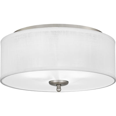Quoizel - BLA1616BN - Three Light Flush Mount - Blanche - Brushed Nickel