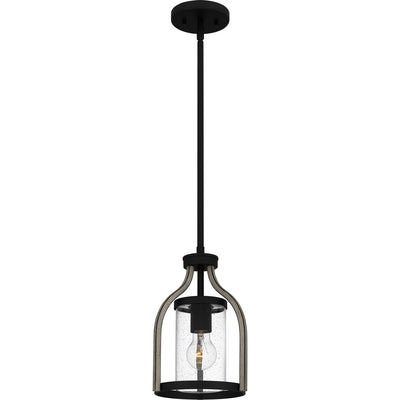 Quoizel - CNE1508MBK - One Light Mini Pendant - Cornelia - Matte Black