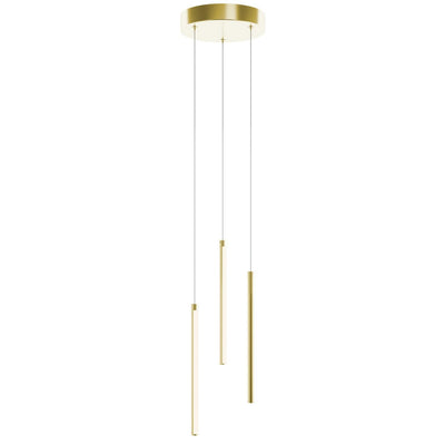 AFX Lighting - RMTP04L30D1SB - LED Pendant - Rosemont - Satin Brass