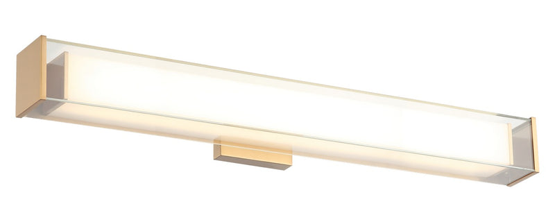 Matteo Lighting - S04426AG - LED Wall Sconce - Cardenne - Aged Gold Brass