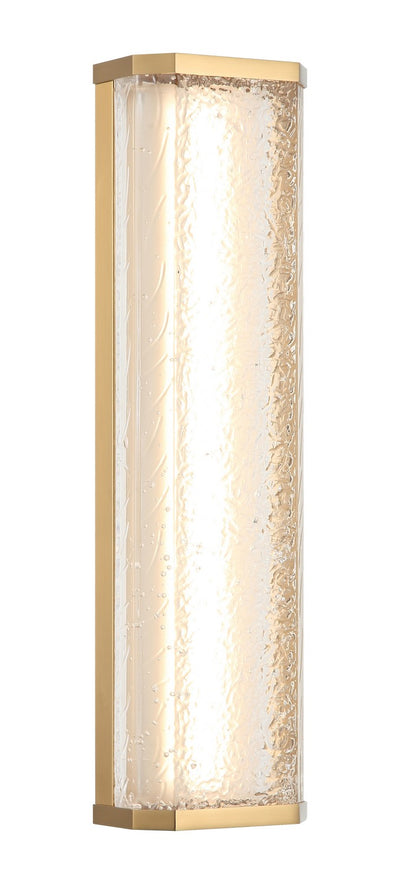 Matteo Lighting - S11818AG - LED Wall Sconce - Aislynn - Aged Gold Brass