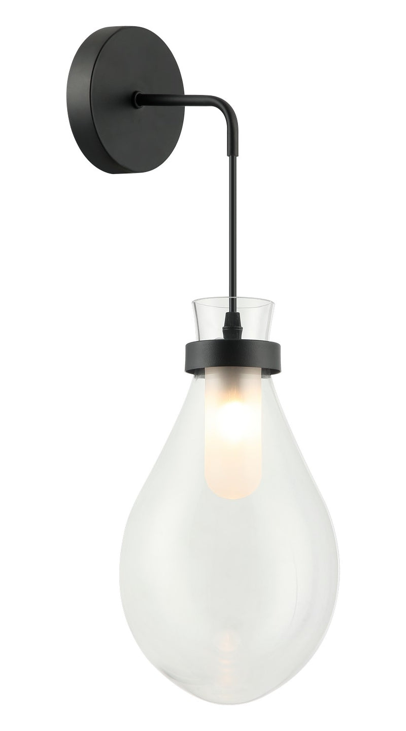 Matteo Lighting - W31901MB - One Light Wall Sconce - Seranna - Matte Black