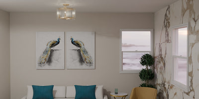 Jolie Semi-Flush Mount