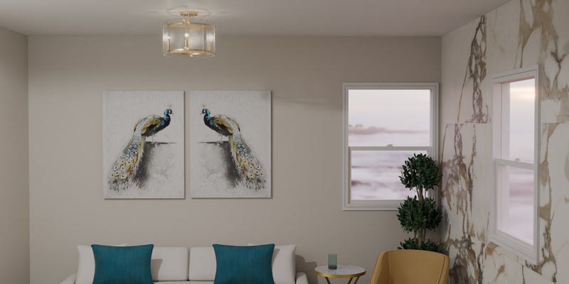 Jolie Semi-Flush Mount