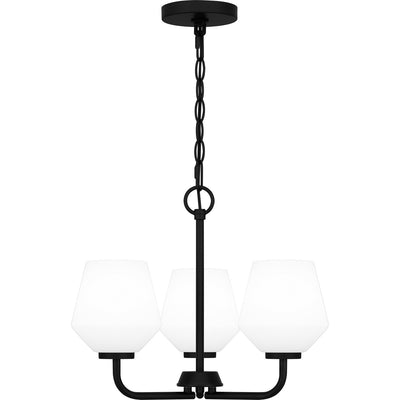 Quoizel - NIE2817MBK - Three Light Pendant - Nielson - Matte Black