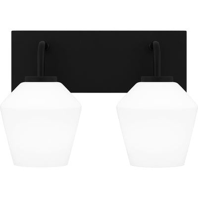 Quoizel - NIE8613MBK - Two Light Bath - Nielson - Matte Black