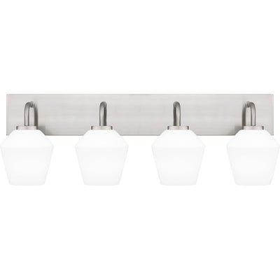 Quoizel - NIE8629BN - Four Light Bath - Nielson - Brushed Nickel