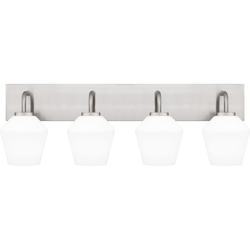 Quoizel - NIE8629BN - Four Light Bath - Nielson - Brushed Nickel