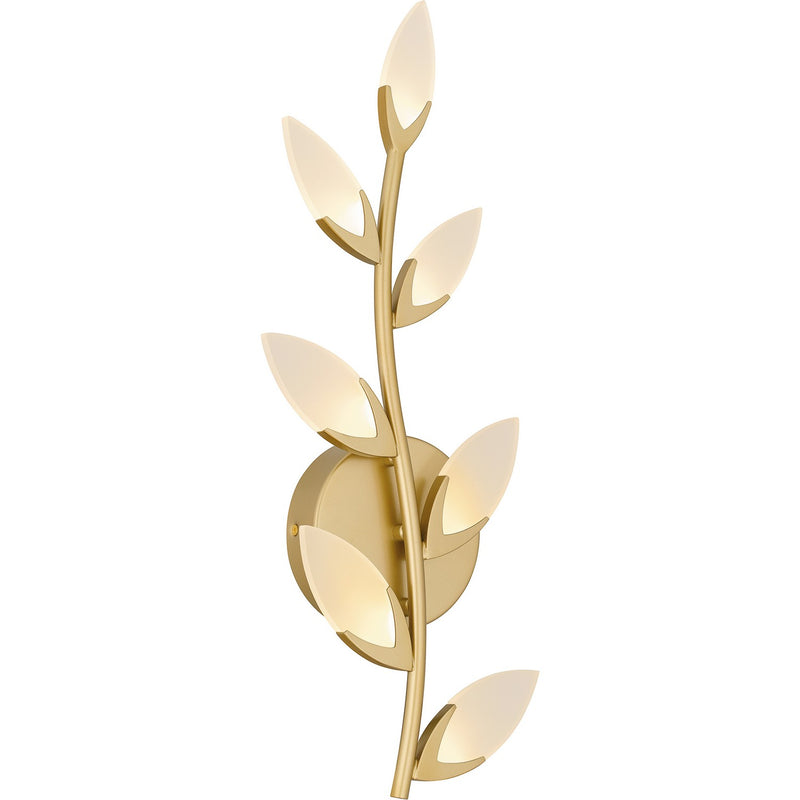Quoizel - PCFLR8708SGD - LED Wall Sconce - Flores - Soft Gold