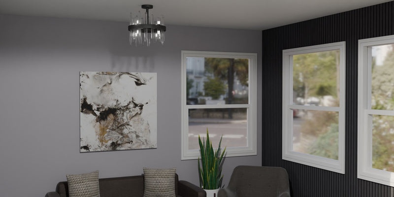 Regal Semi-Flush Mount