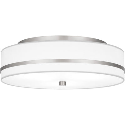 Quoizel - QFL6180BN - Three Light Flush Mount - Quoizel Flush Mount - Brushed Nickel