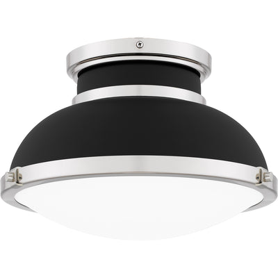 Quoizel - QFL6184MBK - Two Light Flush Mount - Quoizel Flush Mount - Matte Black