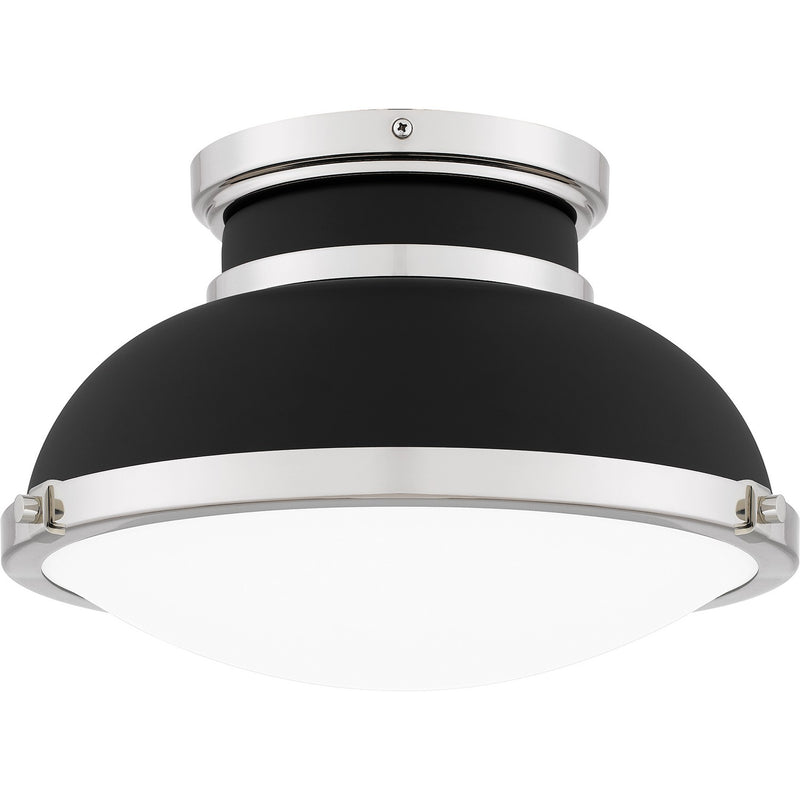 Quoizel - QFL6184MBK - Two Light Flush Mount - Quoizel Flush Mount - Matte Black