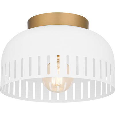 Quoizel - QFL6208W - One Light Flush Mount - Quoizel Flush Mount - Matte White
