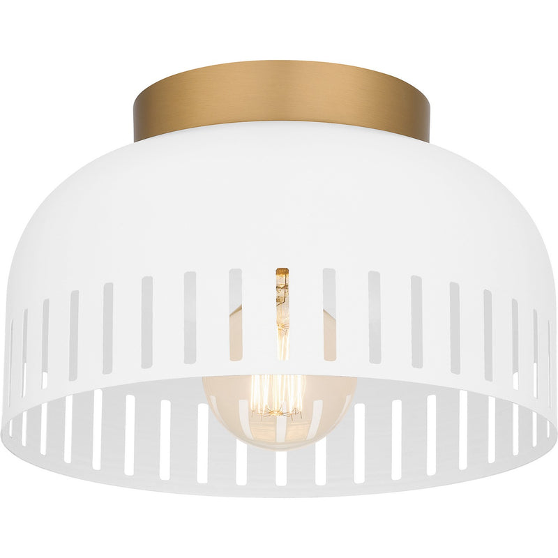 Quoizel - QFL6208W - One Light Flush Mount - Quoizel Flush Mount - Matte White