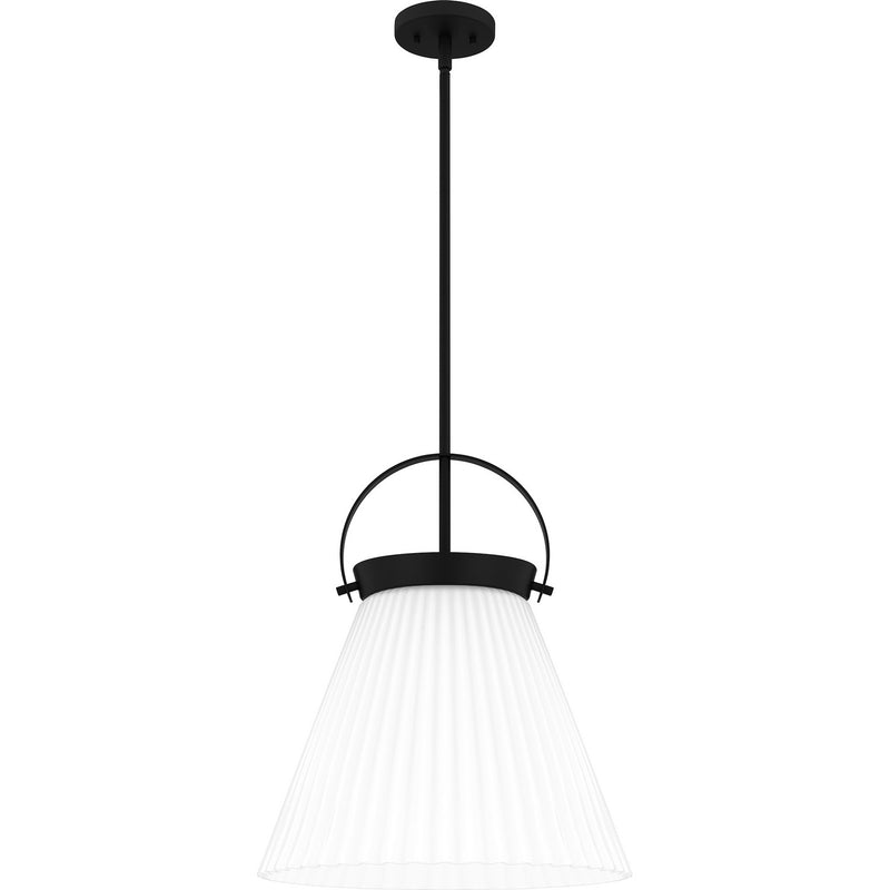 Quoizel - QP6181MBK - One Light Pendant - Quoizel Pendant - Matte Black