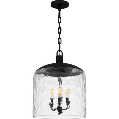 Quoizel - QP6205MBK - Three Light Pendant - Quoizel Pendant - Matte Black