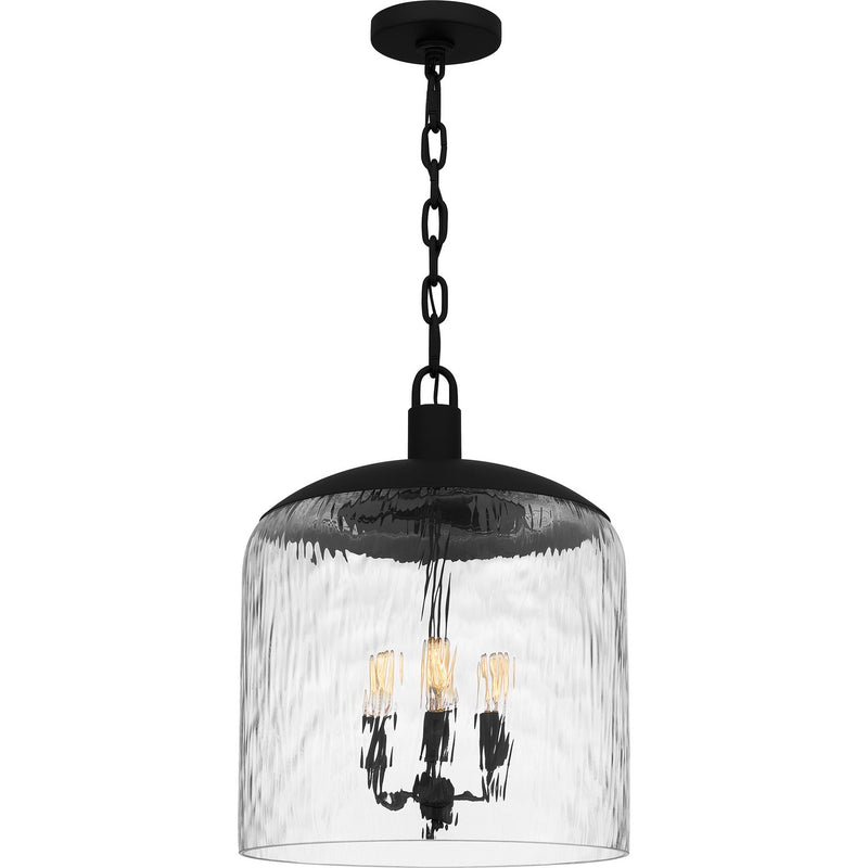 Quoizel - QP6205MBK - Three Light Pendant - Quoizel Pendant - Matte Black